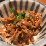 阿佐ヶ谷バードランド - 阿佐ヶ谷バードランド(軍鶏皮の二杯酢)