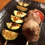 ささよし - ささよし(ズッキーニ、トマト巻き)