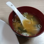 台湾料理 豊味園 - 焼飯のスープ
