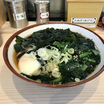 そばの神田 東一屋 - アサソバビンボー！　
      朝そば＋わかめ！　