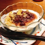 手打ちそば やっ古 - デザート