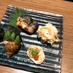 花粉 北堀江 - 4種盛り