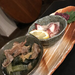 串カツ・もつ鍋・かすうどん しゃかりき432” - 前菜