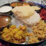 南インド　ティファン＆レストラン　ムット - 夜のミールス、べジタブ