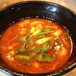 つけ麺 五ノ神製作所 - 海老つけ麺　つけ汁