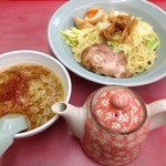 ラーメン山岡家 - とんこつ海老節つけ麺