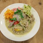 ジュビリー ティー&ベイクス - 本日のランチ(タイカレー)