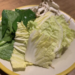 Tajimaya - 野菜はセルフで取り放題！