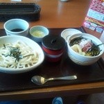 和食さと - ミニネギトロ丼セット