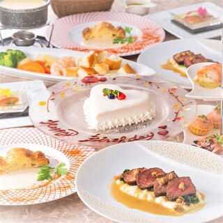 2名様限定 大切な方に贈る 二人だけの記念日 誕生日プラン 大切な方に特別な気持ちや感謝を伝えるサプライズ演出にも最適 Private Dining 点 名古屋駅太閤口店 ともる 名古屋 居酒屋 食べログ