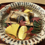 赤坂 菊乃井 - 焼物 ◎ かます杉板焼き