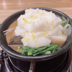 赤坂 菊乃井 - 強肴 ◎◎ 鯛頭と季節野菜のみぞれ鍋