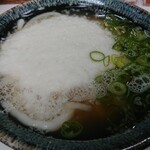 本陣うどん - ・山かけ 480円