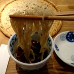 横濱蕎麦 傳介 - 麺リフトアップ