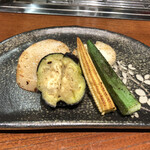 ステーキ青ひげ - 焼き野菜