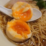 なにわ 麺次郎 - 味玉