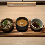 バガワーン カレー - 小鉢3品