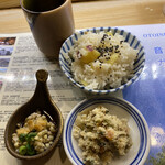 Otoineppu Tokyo - ムキそば・おから・炊き込みご飯