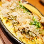 九州料理 博多花串 - 山芋のふわトロ鉄板焼き