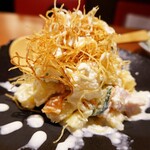 九州料理 博多花串 - ポテトサラダ　チーズソース添え