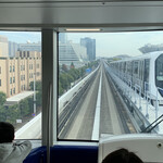 なかむら屋 - その他写真:『デザインフェスタ vol.52』へと向かう「ゆりかもめ」の車窓風景。ちょうど上下線交差のシーンが撮影出来た♪