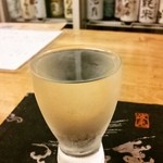 酒蔵盛盛 - 日本酒（若駒 純米酒）