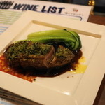 俺のイタリアン marche - 2012.7 フォアグラを詰めた鴨ムネ肉のロースト（1,029円）