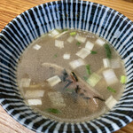 中華そば よしかわ - イワシ丼茶漬け　わさびが欲しい！