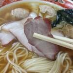 支那ソバ かづ屋 - 肩チャーシューリフト