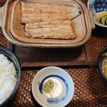 うるいど八幡屋 - 蒲焼　白焼き（梅）のご飯セット