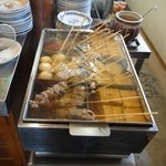 うどん 一福 - おでんが実に美味しそう