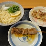 うどん 一福 - これだけ選んで420円　※2012年7月