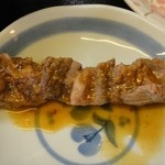 うどん 一福 - すじ肉120円　※おでんの中で、一番高いメニュー　2012年7月