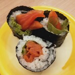すし江戸 - サーモン巻