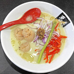 超純水採麺 天国屋 - 「ZENB枝豆帆立ヌードル」¥1,000