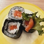 すし江戸 - サーモン巻