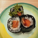 すし江戸 - サーモン巻