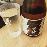 すし江戸 - 純米酒（水神）