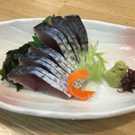 美味千成 - 〆サバ