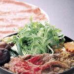 Domestic beef Sukiyaki