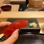 麻布さおとめ - 塩釜の鮪の漬け