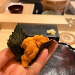 麻布さおとめ - 平川水産の雲丹の手巻き