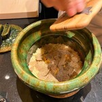 麻布さおとめ - ウニ、トリュフご飯