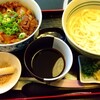 開化亭 - すじ丼＋釜揚げうどん　選べるお昼の丼物セット1,080円（税込）　嬉しいうどん半玉増量無料！