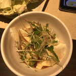 水炊き・焼鳥 とりいちず - 豆腐サラダ