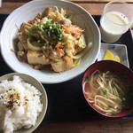 とうふの比嘉 - 豆腐チャンプルー (*´ω`*) 定食