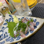 ごはんばー - サンマの刺身