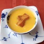 French Restaurant ReaBon - じゃがいもとにんじんの冷製スープ