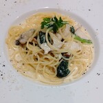 コーボリッコ - パスタ　牡蠣と小松菜のクリームソース