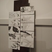 Installation Table ENSO L'asymetrie du calme - メニューは イラストです 
